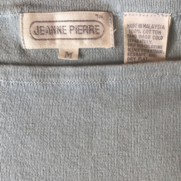 Blue Knit Tank Top size medium - Picture 5 of 5